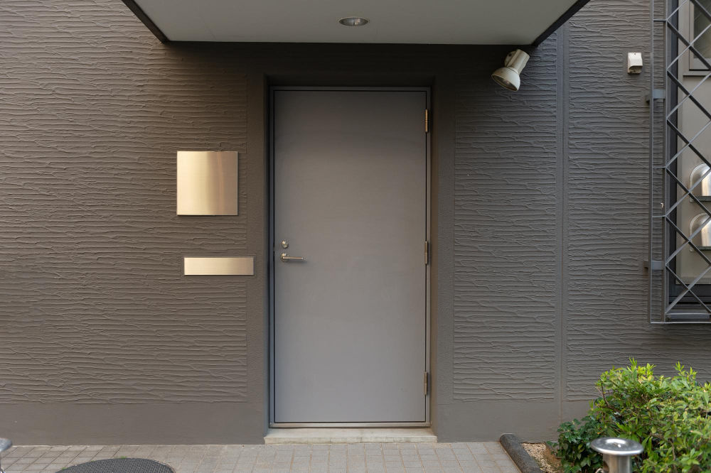 Clearwater Solid Steel Front Door